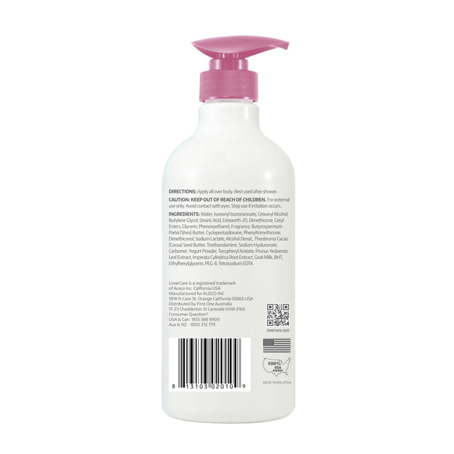 Hand Body Lotion 800ml CHERRY BLOSSOM back