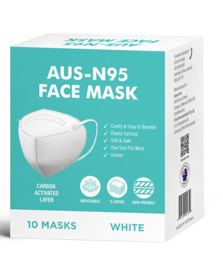 AUS N95 Face Mask White B