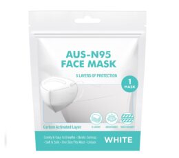 AUS N95 Face Mask White Z