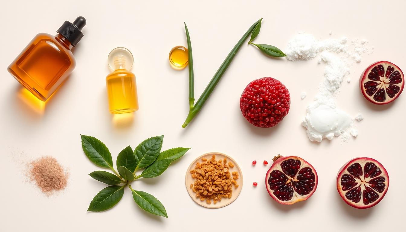 Various natural ingredients used in top color shampoos Various natural ingredients used in top color shampoos