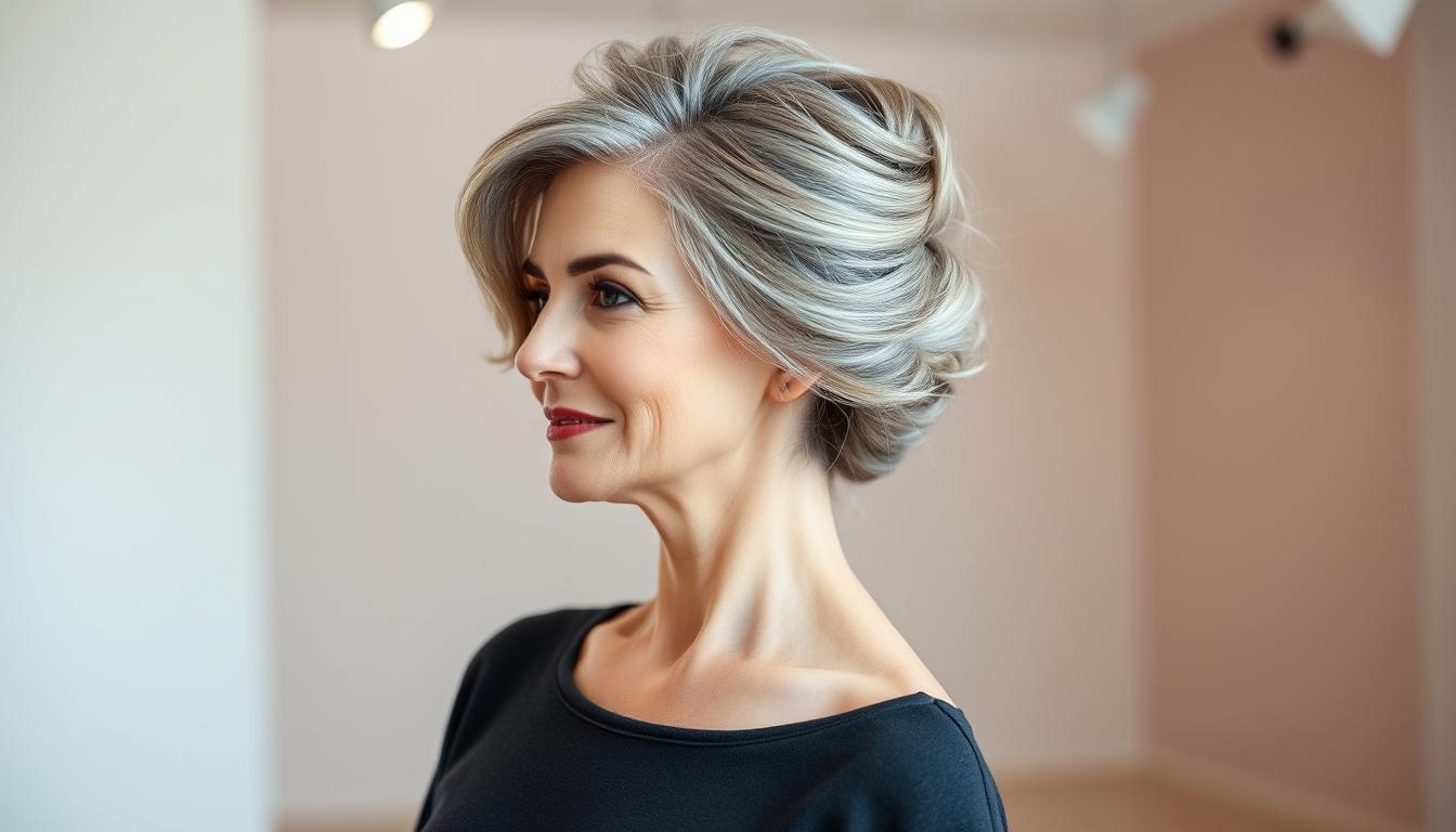 best hair color for grey hair without bleach