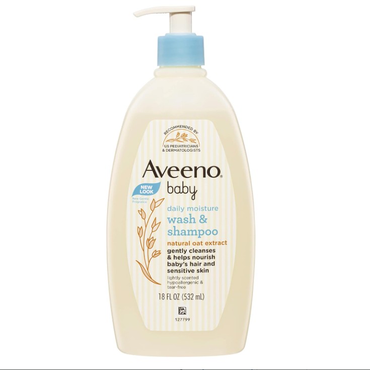 Aveeno Baby Daily Moisture Wash Shampoo