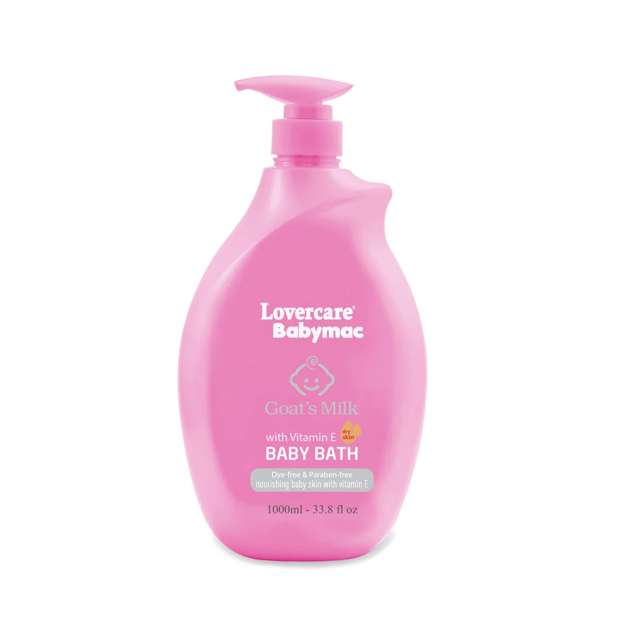 Lovercare Babymac Goat Milk Shampoo Bath