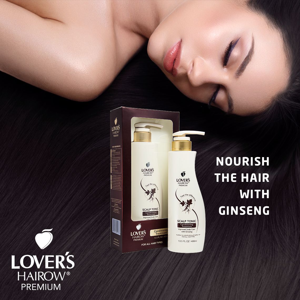Lover's Hairow Premium Scalp Tonic range